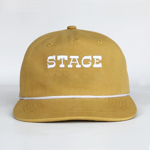 Gorra Snapback bordada 2D 3D personalizada de alta calidad, sombrero deportivo de lona ajustable no estructurado de 5 paneles, venta al por mayor, Vietnam al aire libre - Product Image 4