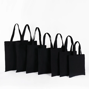 <b>Canvas</b> <b>Tote</b> Bag Solid Color White 40x35cm Open Top Shopping Bag All Seasons Minimalist Style - Product Image 3