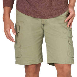 Pantalon cargo court multi-poches pour homme, 100% coton, coupe droite, tissu Oxford, séchage rapide, respirant, vêtements décontractés tendance, OEM - Product Image 3