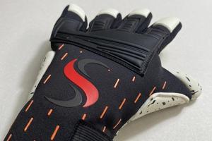Guantes de portero de fútbol, ​​silicona antideslizante, correa de muñeca ajustable para todos los dedos, equipo de protección deportiva Unisex - Product Image 3