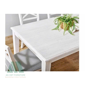 Chaises de salle à manger en bois massif de conception moderne, fabriquées au Vietnam, prêtes à assembler, pour la maison, garantie 1 an - Product Image 1