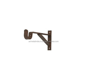 LATEST STYLE HANDMADE METAL CURTAIN BRACKETS NEW CURTAIN ROD IN WHOLESALE PRICE FOR DAILY USED CURTAIN ROD FOR HOME DECORATION - Product Image 1