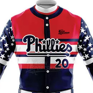 Créez votre propre logo pour une tenue d'équipe de baseball respirante et confortable pour hommes. - Product Image 6