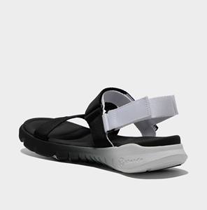 Sandalias Deportivas Diseño Blanco y Negro de Secado Rápido Ligeras con Tiras Cruzadas Calzado Unisex con Tira de Talón Extraíble - Product Image 3