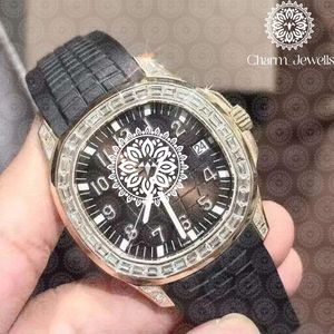 นาฬิกาข้อมือผู้ชายสุดหรู Charm ตัวเรือนสแตนเลสขนาด 40 มม. ระบบกลไก สายสแตนเลส แสดงวันที่อัตโนมัติ กระจกคริสตัล - Product Image 4