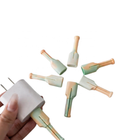 Protection de câble de charge, protège-câble en silicone, anti-pliage, protection contre la poussière