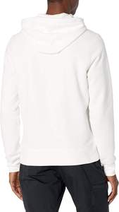 Sudadera con capucha de algodón y forro polar para hombre, con cremallera completa, manga larga, estilo casual, con logo de Street Wear - Product Image 5