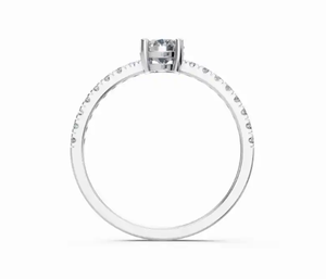 Élégante sélection d'or massif 9kt, 14kt, 18kt : options en jaune classique, rose moderne et blanc sophistiqué - Product Image 4