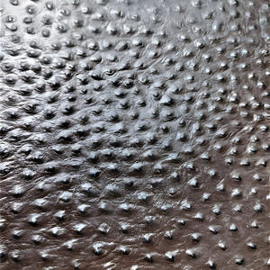 Material de Cuero Estampado de Avestruz de Primera Calidad para Accesorios de Moda de Lujo y Proyectos de Decoración del Hogar DIY de Alta Costura - Product Image 2