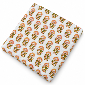 Tela de Voile de Algodón 60S60S, Ligera, Tejida, con Estampado Floral, 90 GSM, de la Marca Pinksa Fashion, Hecha a Mano en Rajasthan - Product Image 3