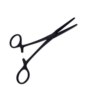 Ciseaux de traumatologie en acier inoxydable noir, ciseaux à pansements, 5,5 pouces, hémostatique droit, kit de premiers secours d'urgence médicale - Product Image 6