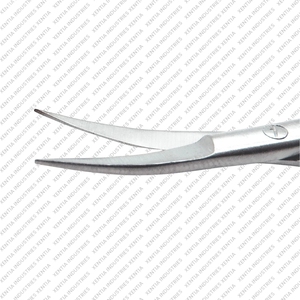 Tijeras Microquirúrgicas Oftálmicas Premium TC Castroviejo de 4.5 Pulgadas, Rectas y Curvas, de Carburo de Tungsteno y Acero Inoxidable - Product Image 6