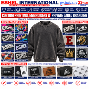 Fabricant de Sweatshirts Vintage Délavés Personnalisés OEM Vente en Gros Sweatshirts Rétro en Coton Polaire à Col Rond Vêtements à Marque Privée Facto - Product Image 5