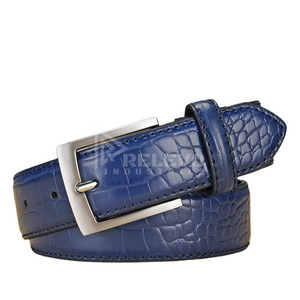 Cinturones de cuero genuino para hombre, hechos a mano, con hebilla de aleación premium, cinturón casual para hombre, muy vendido. - Product Image 3