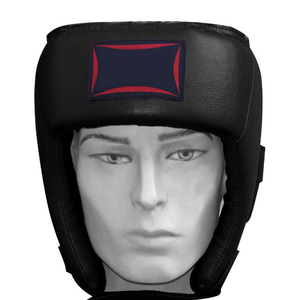 High Quality Professional <b>Head</b> Guard <b>Training</b> <b>Head</b> Guard Cheap Price Leather <b>Head</b> Guard - Product Image 5