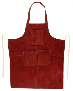 Premium Quality New Design Cowhide Split <b>Leather</b> Welding <b>Apron</b> Spark Heat Resistant Reflective Safety Clothing - Product Image 3