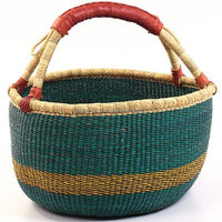 Nouveau best-seller Galaximex Bolga Basket en jonc de mer, multifonctionnel, pour rangement et décoration intérieure, design tendance, personnalisable