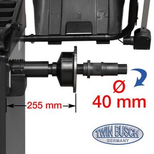 TWF-96-G: Bilanciatore per ruote con bloccaggio pneumatico automatico - Schermo a colori TFT - GREY-Line - Product Image 6