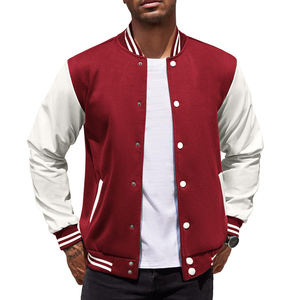 Chaqueta Letterman Personalizada para Hombre en Grandes Cantidades, Precio Económico al por Mayor, Chaqueta de Invierno Letterman para Hombre - Product Image 1