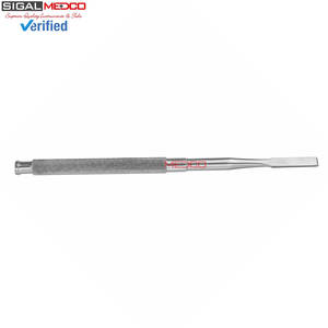 Cincel para Huesos Gardner, Recto, de Una Sola Biselada, Hoja de 3 mm de Ancho, Acero Inoxidable, Instrumento Quirúrgico Ortopédico Dental para Cortar Huesos - Product Image 4