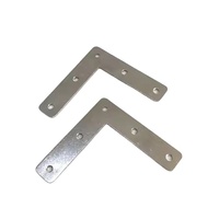 Vente chaude Chine Fabricant 4 Trous L Forme 30 Connecteur En Acier Au Carbone Plaque En Aluminium pour 30*30 Aluminium T Slot Profil