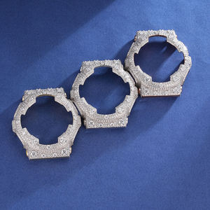 Custom GA2100 Mod Watch Luxury Iced Out Metal <b>Case</b> Stainless Steel CasiOak Style Hip Hop Watch Design moissanite diamonds watch - Product Image 5