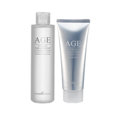 Set di Pulizia Profonda Age Galactomyces di Fromnature [Acqua e Schiuma] 1 Unità Essenziali per la Cura del Viso in Flaconi a Prezzo Scontato - Product Image 1