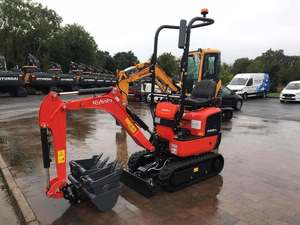 รถขุดขนาดเล็ก Kubota K008-5 4 ตัน มือสอง อุปกรณ์ที่เชื่อถือได้ มอเตอร์ เครื่องยนต์ โครงการ PLC เกียร์ ปั๊ม แบริ่ง - Product Image 3