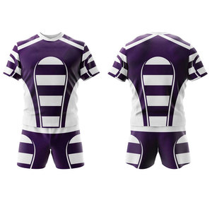 ชุดรักบี้คุณภาพพรีเมียมจากผู้ผลิตชั้นนำ ดีไซน์ใหม่ล่าสุด ผลิตในปากีสถาน ทนทาน รับผลิตตามแบบทีม - Product Image 3