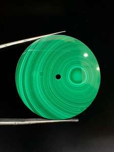 Esfera de Reloj de Malaquita Natural de Alta Calidad, Tamaño Personalizado, Esfera de Piedra Preciosa Verde para Fabricación de Relojes de Lujo - Product Image 5