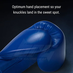Gants de boxe d'extérieur en matériau durable, logo personnalisé, gants de boxe couleur unie - Product Image 5