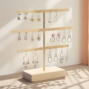 360 Degree Rotating Jewelry Stand Multi Arm Display Rack High Capacity Necklace Holder Stable Base <b>Tangle</b> Free Storage Solution - Product Image 5