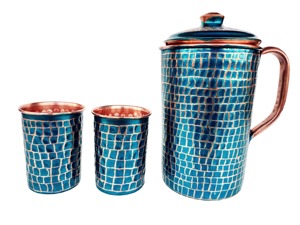 Jarra de Agua de Cobre Puro, Jarra de Agua de Cobre Agradable al Tacto, Artículo Saludable, Jarra de Agua de Cobre Personalizada, Venta al por Mayor de Fábrica, Artículo de Cobre - Product Image 3