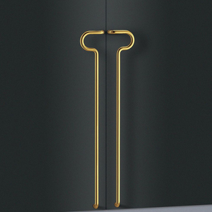 Cabinet <b>Pull</b> <b>Handles</b> Adjustable Modern Europe Simple Drawer Bar Grips Unique Wavy Linear Furniture Hardware Solid Brass Outdoor - Product Image 1