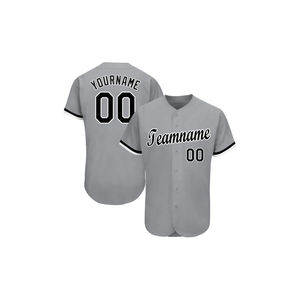 Maillot de softball avec logo OEM Chemises de baseball vierges personnalisées Ensembles de vêtements de sport en tissu polyester Vente en gros Maillots de baseball personnalisables - Product Image 6