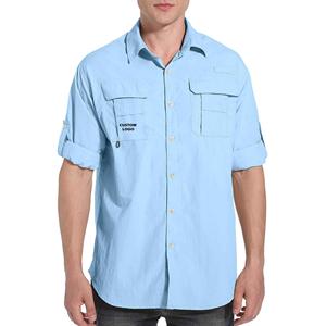 Camiseta Ligera de Manga Larga 100% Poliéster, Cortavientos, Protección Solar UPF 50, Impresión por Sublimación, Secado Rápido, para Pesca, Exportación a Pakistán - Product Image 6