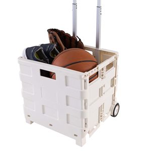 รถเข็นอเนกประสงค์สีขาวแบบพับได้ 1 แพ็ค - Product Image 5