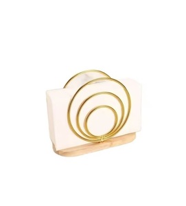 Porte-serviettes en fer au design tendance, forme et taille personnalisées, porte-serviettes de qualité supérieure - Product Image 2