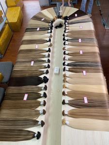 Cabello Humano 100% Natural, Punta I, Color Mixpiano, Liso, Tejido a Mano, Venta al Por Mayor - Product Image 2