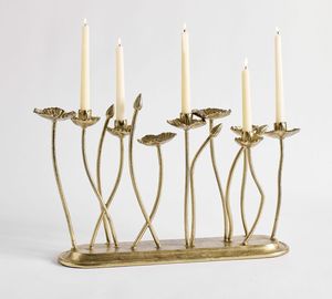 Juego de 6 Portavelas de Metal Negro Mate Hechos a Mano, Portavelas Altos para Velas Cónicas, Decoración del Hogar - Product Image 3