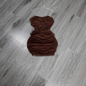 Conjunto de Dos Piezas, Falda Larga Ajustada, Estilo Casual y Sexy para Verano, Algodón Ecológico Lavable, Cómodo y Personalizable para Mujer - Product Image 4
