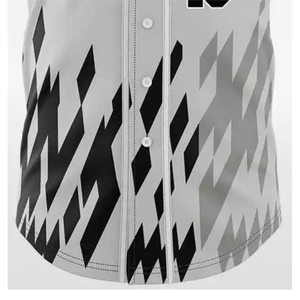 Custom Full Sublimated Baseball Jersey Team Sports Uniform Breathable Fade Resistant Printed Baseball Top for Men - Product Image 4