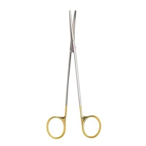 Pinzas de sellado curvas de punta fina Metzenbaum, tijeras bipolares antiadherentes manuales de acero inoxidable de alta calidad, fabricante pakistaní. - Product Image 4