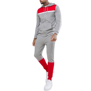Venta al por mayor profesional en blanco para hombre, ropa deportiva para correr, gimnasio, poliéster 100%, chándales de algodón para hombre - Product Image 1