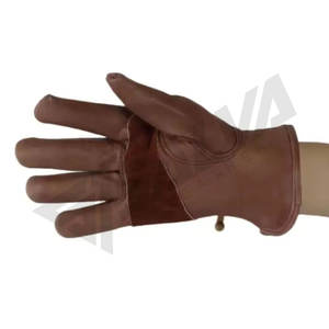 Guantes de Trabajo de Seguridad para Soldadura Industrial, Protección para las Manos, de Piel de Oveja, Guantes Amarillos de Piel de Oveja para Jardinería y Conducción - Product Image 5