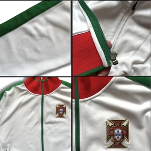 Chaqueta Deportiva con Cierre de Cremallera, Edición Nacional de Portugal, Primavera, Modelo N98, Tejido Interlock de Doble Punto, Personalizable con Bordado para Equipos Deportivos - Product Image 3