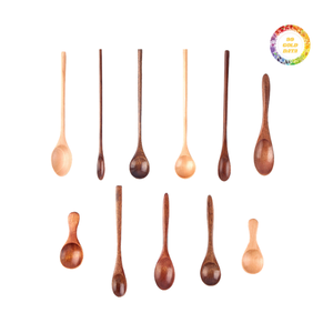 Cuchara de Madera, Utensilio de Cocina para Mezclar y Cocinar - Product Image 3