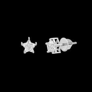 Collier pendentif en forme d'étoile en diamant, argent 925, sertissage minimaliste à griffes, à porter tous les jours, unisexe, bijoux fins - Product Image 4