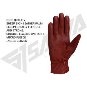 Hot Selling Genuine Leather Full Finger Fashion <b>Gloves</b> Comfortable Plain Design Winter Casual Outdoor & Party Scenes - Product Image 4