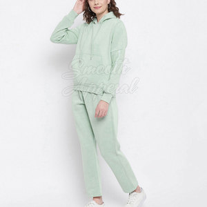 Conjunto Deportivo Premium para Mujer, Invierno, Color Sólido, 100% Algodón, Ligero, Secado Rápido, para Entrenamiento, Fitness, Casual - Product Image 4